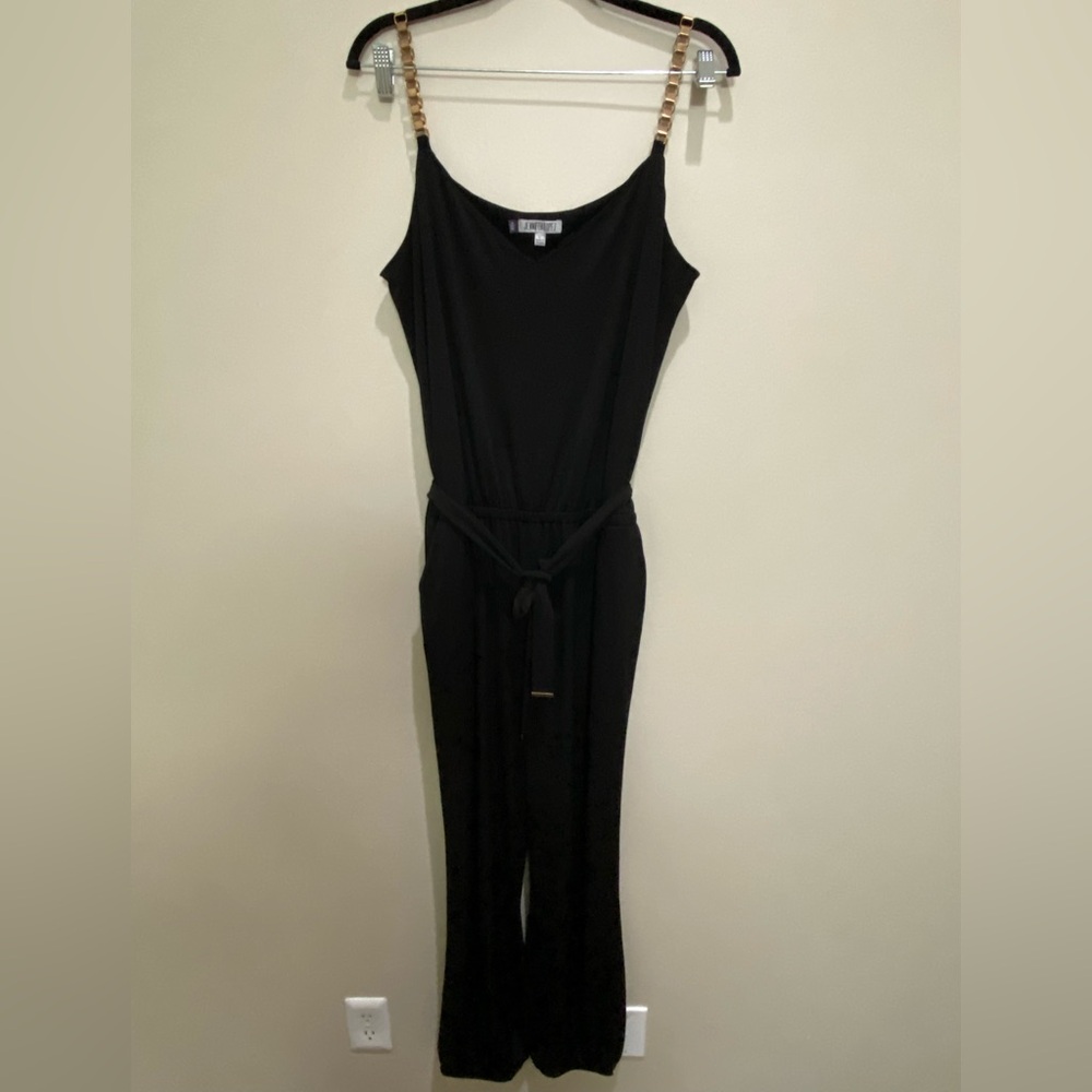 Jennifer Lopez Jumpsuit w/ Pockets - Black